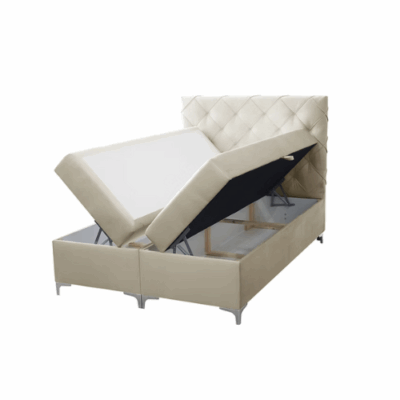 SEVILLA | Lit Coffre Boxspring + Matelas + Surmatelas – Image 2
