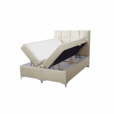 NICE | Lit Coffre Boxspring + Matelas + Surmatelas – Image 2