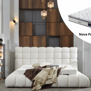Pack complet Lit coffre Bottom + Matelas Nova Premium 32cm