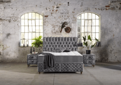 CHESTER - Lit Coffre Velours – Image 2
