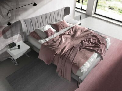 LIT EN TISSU GRIS CLAIR – Image 4