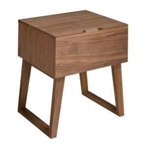 TABLE DE CHEVET EN NOYER