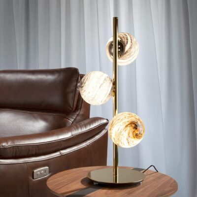 Lampe de bureau en acier inoxydable – Image 2